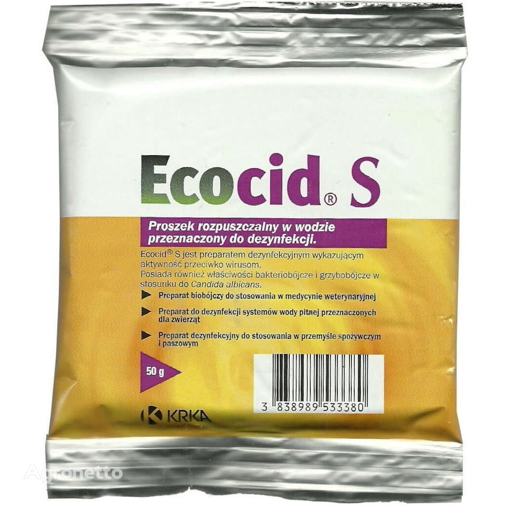 Ecocid S dezinfekčný prostriedok 50 g