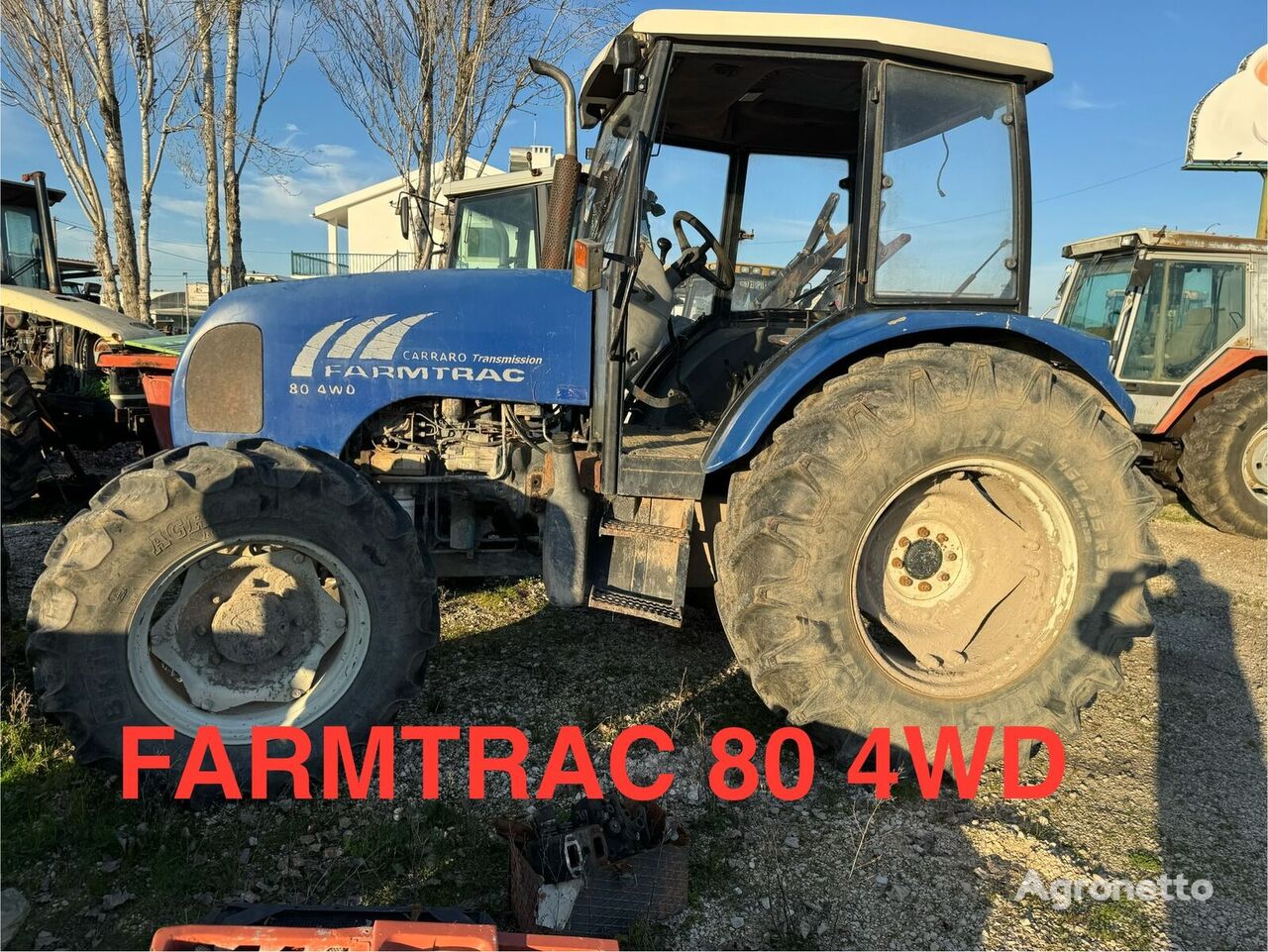 kolesový traktor Farmtrac 80 4W