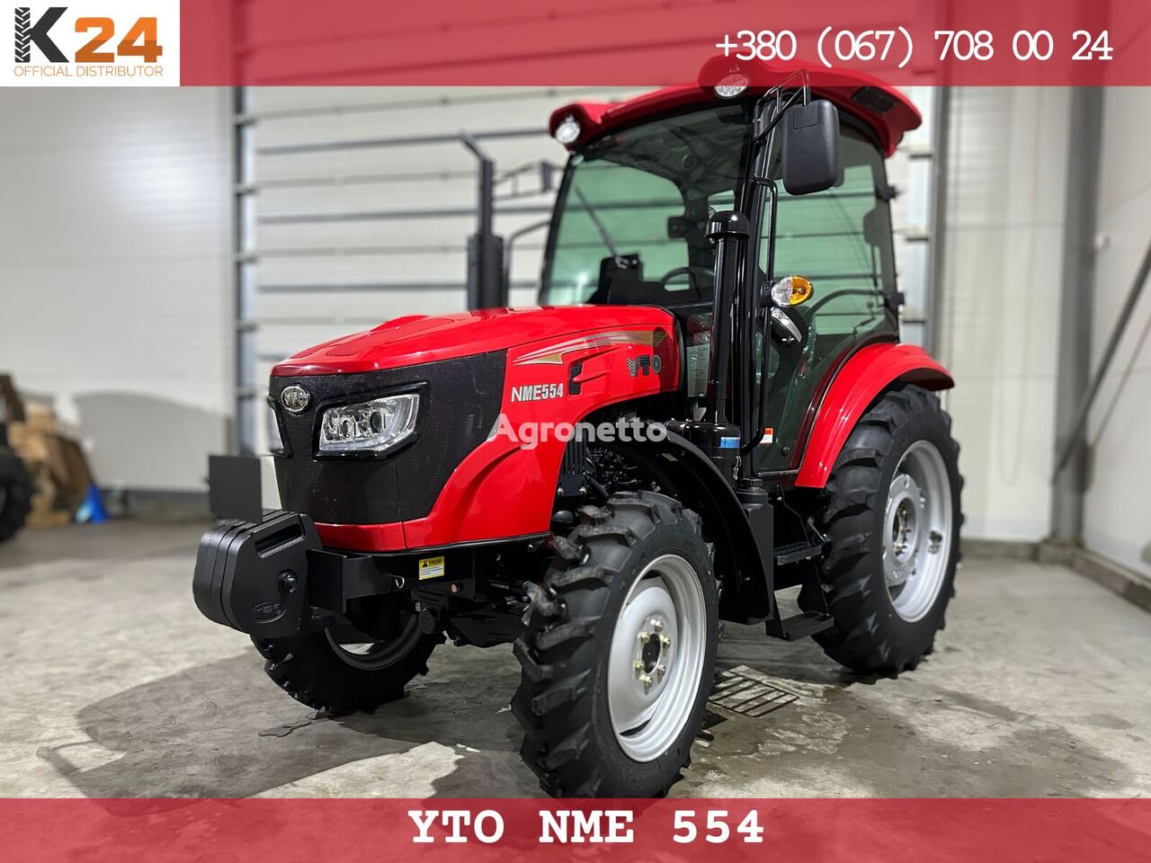 nový kolesový traktor YTO NME 554