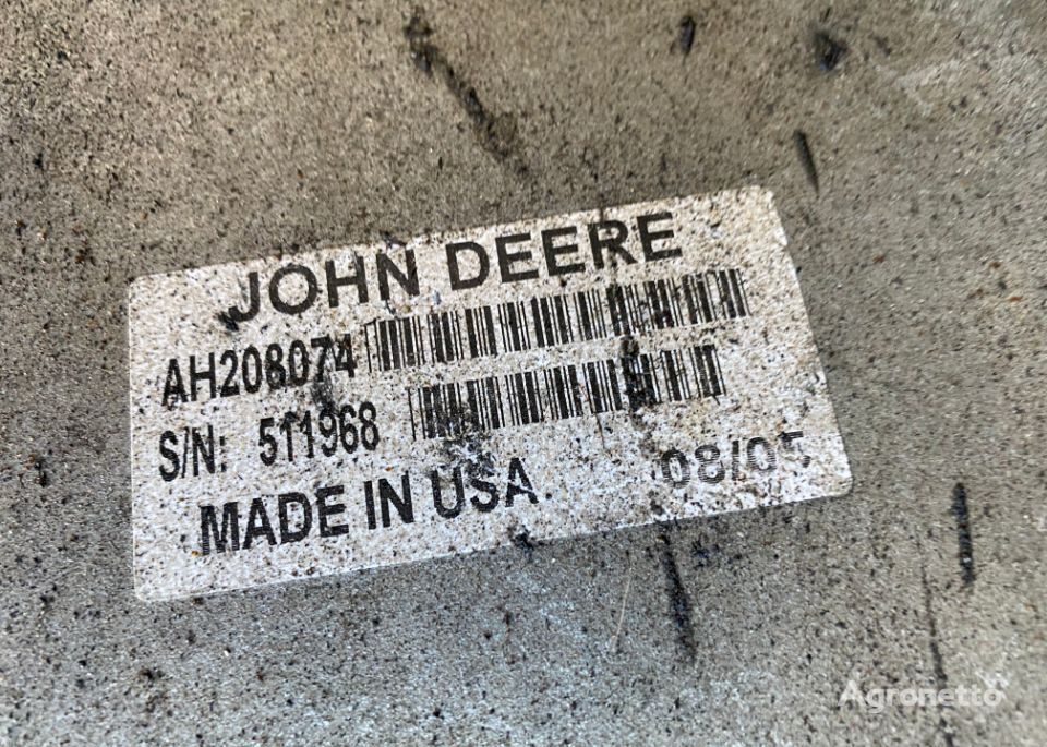 riadiaca jednotka John Deere AH208074 na kolesového traktora John Deere