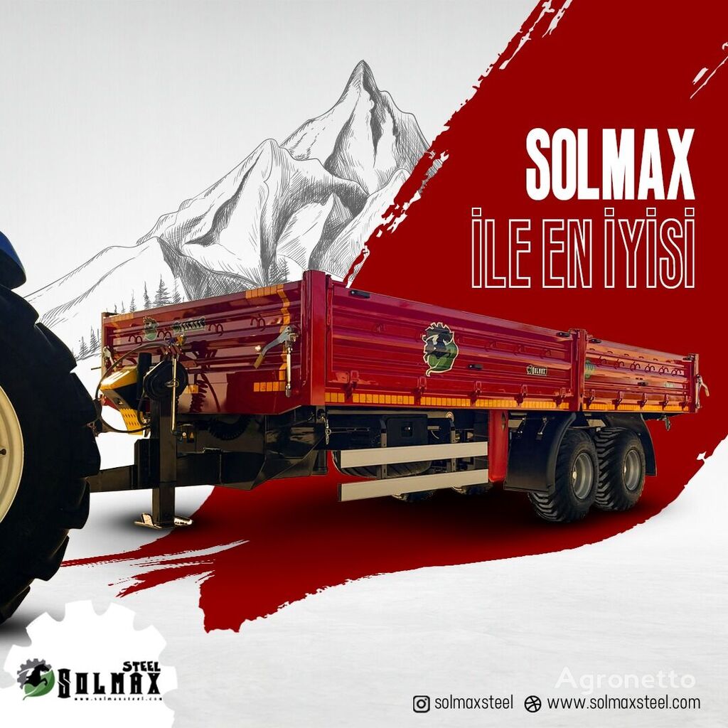 nový príves za traktor Solmax Steel EVO 10/2-3
